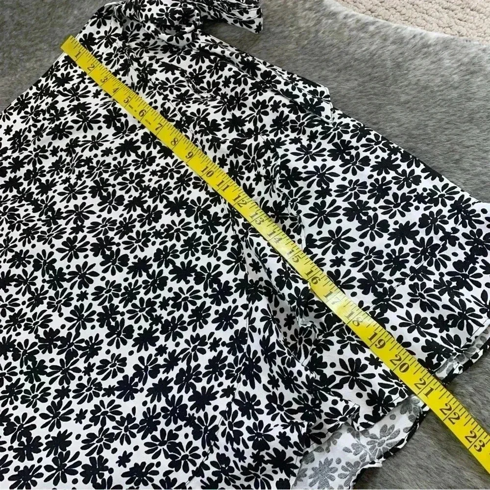 LOFT Daisy Ruffle Wrap Skirt